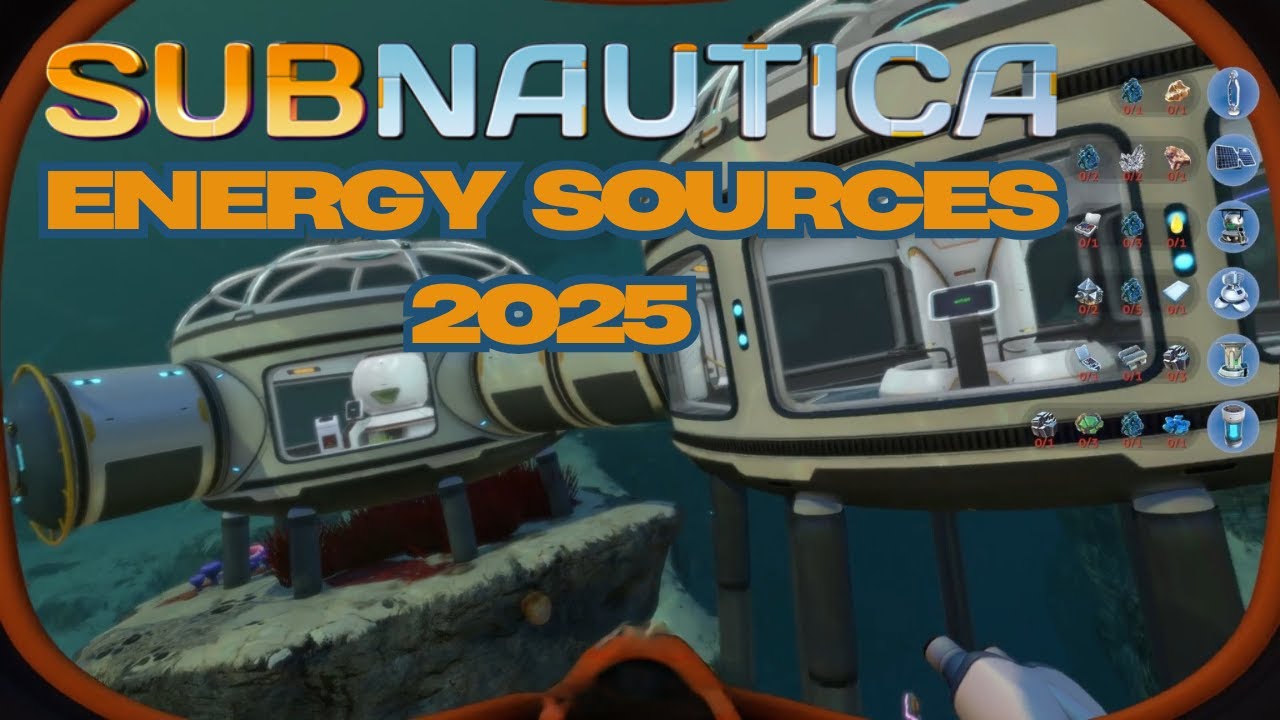 Subnautica All 4 Power/Energy Sources Explained! ⚡🔋 - Beginner Friendly