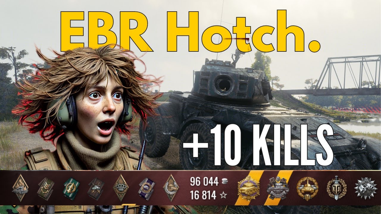 Pro Tips: Mastering EBR Hotch. Gameplay +10 Kills  - WORLD OF TANKS