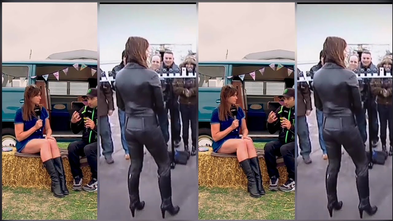 Suzi Perry Leather And Boots HD Video