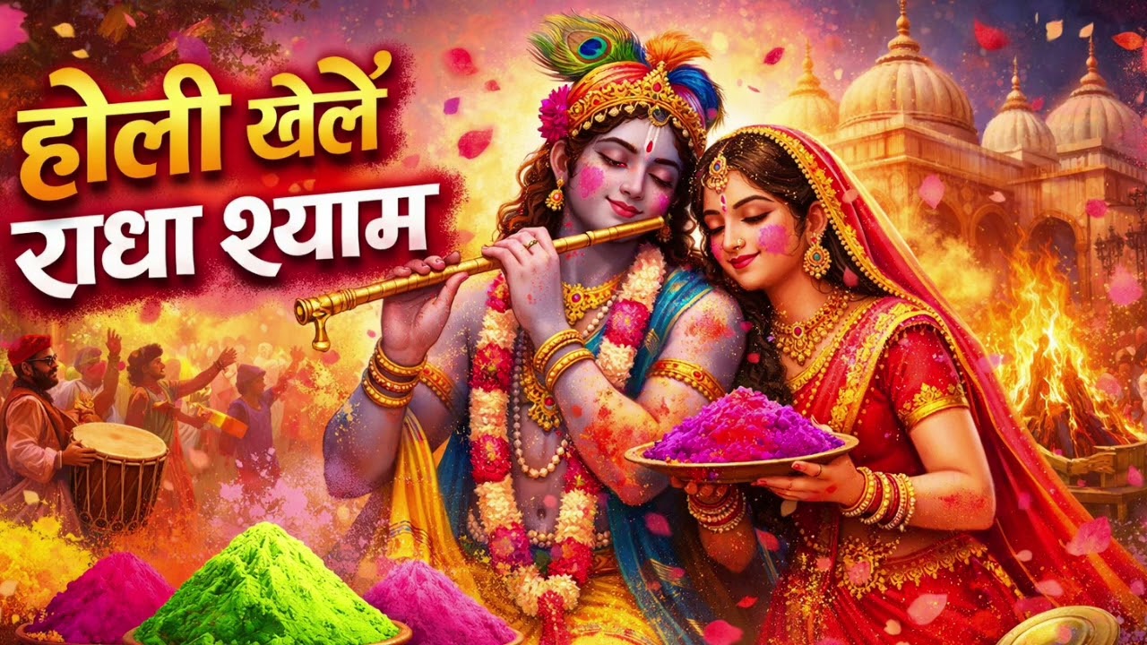रंगों में बसी भक्ति | होली खेले राधा श्याम | Latest Holi Bhajan 2026