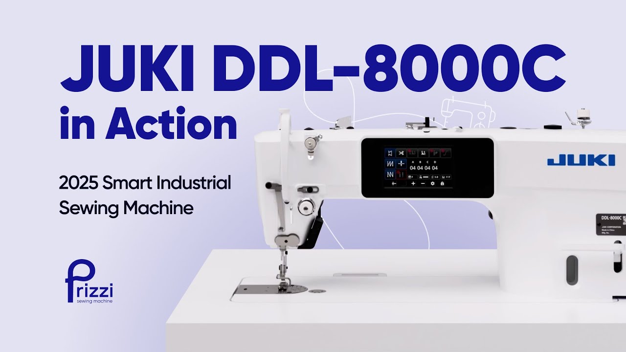 NEW 2025! JUKI DDL-8000C: Computerized Industrial Sewing Machine for Next-Level Productivity