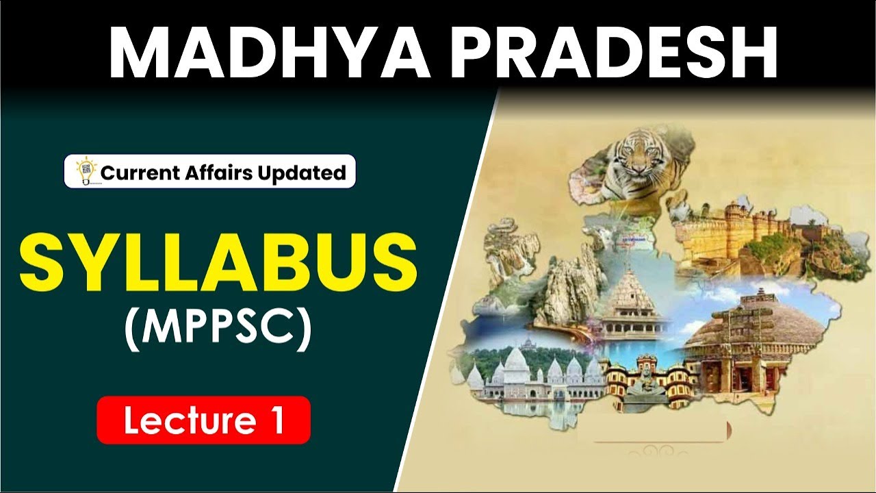 Madhya Pradesh GK in English Medium  -  Lecture - 1 | SYLLABUS | MPPSC |Vyapam |Patwari |MPSI