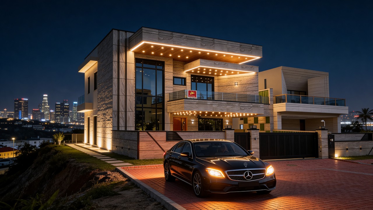 1 kanal LUXURY HOUSE with SWIMMING POOL & LIFT For Sale in Bahria Islamabad