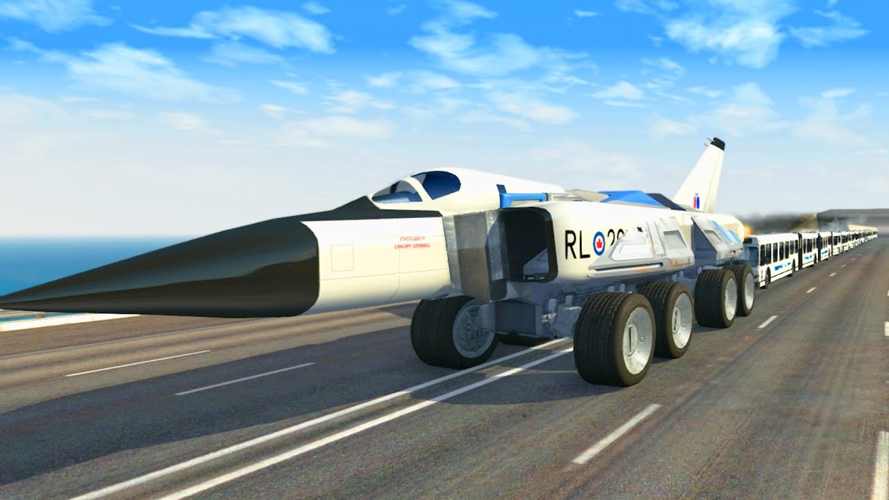 BeamNG Drive - High Speed Crazy TOWING #3 (Cars Dragging)  Crash Therapy