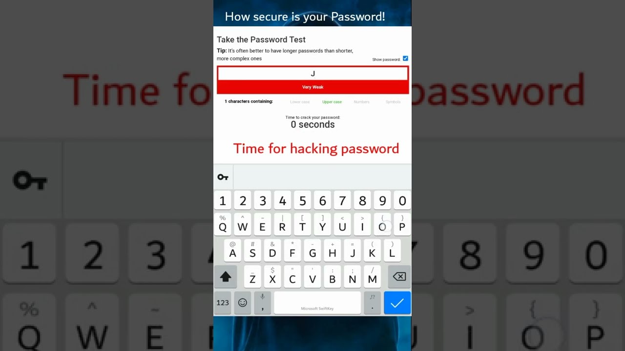 Password Strength Calculation | Part 3 | Characters 4 | Only Capital letters