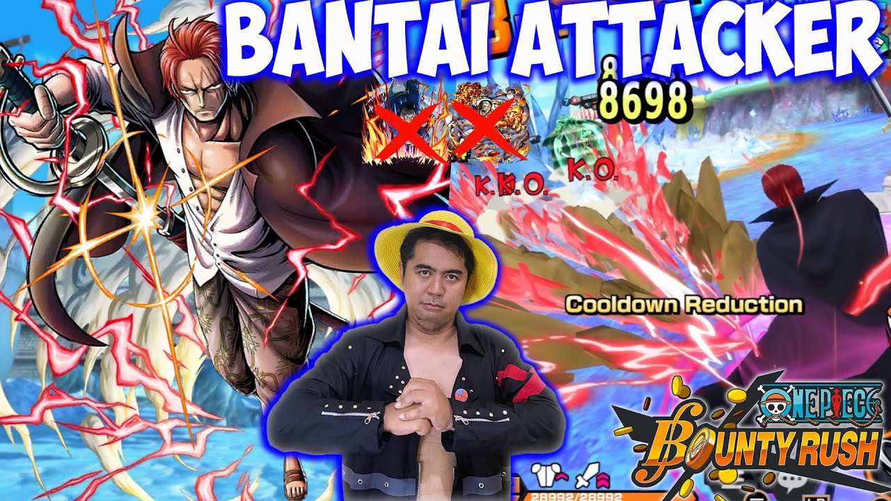 EX High Mekanik !!! Shanks Marineford One Hit Attacker Meta Di 2025 🔥🔥- One Piece Bounty Rush