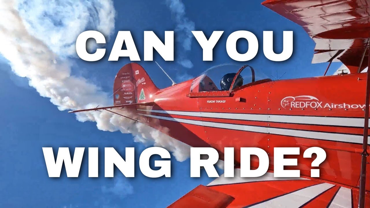 On the Wing with REDFOX Airshows: Yuichi Takagi's Thrilling Stunts at the Moses Lake Airshow