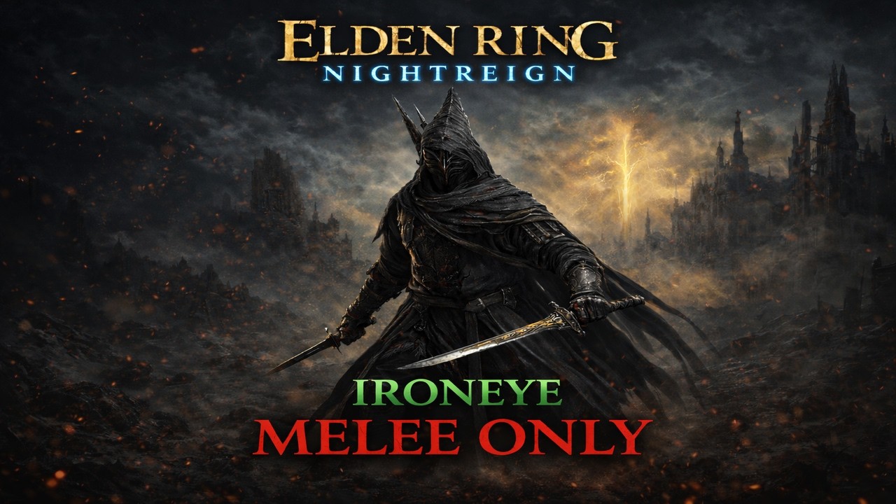 MELEE IRONEYE!! Is this the new Meta? (Elden Ring Nightreign)