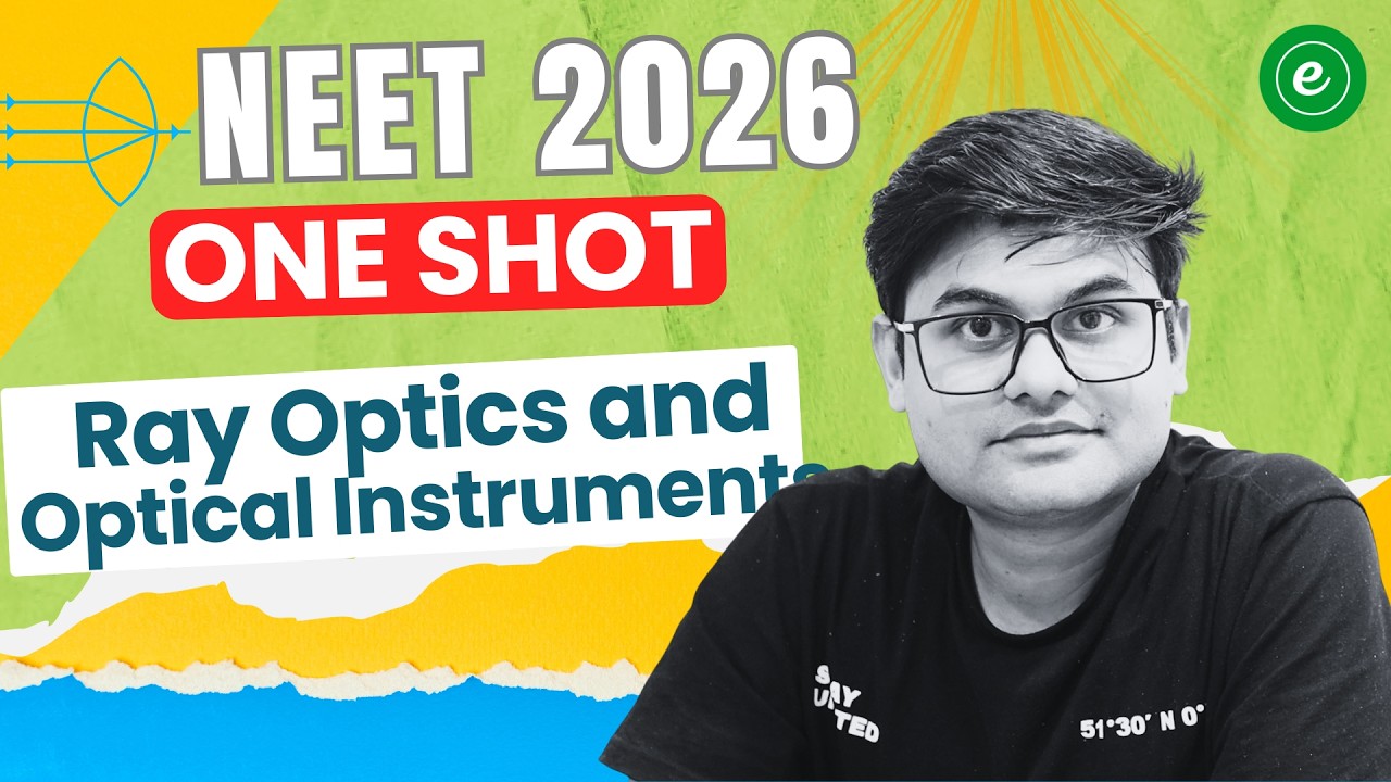 NEET 2026 | One Shot | Ray Optics and Optical Instruments | Vivek sir