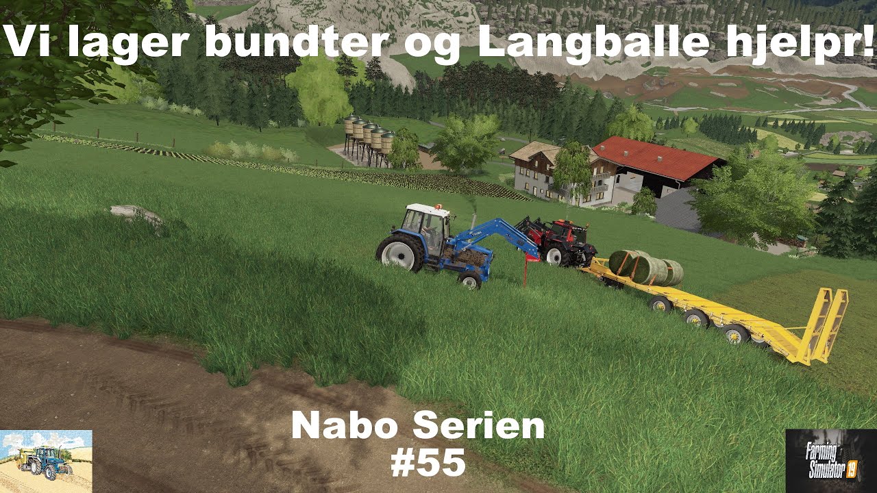 Let's Play Farming Simulator 2019 Norsk Nabo Serien Episode 55