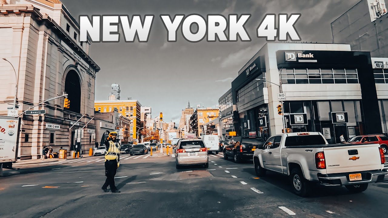 New York 4K 🗽Driving To New Jersey From Manhattan🗽USA Road Trip