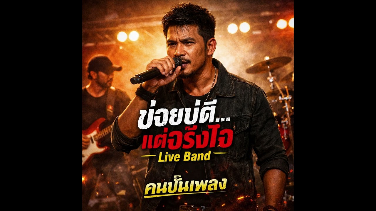 เพลง ข่อยบ่ดี…แต่จริงใจLive Band