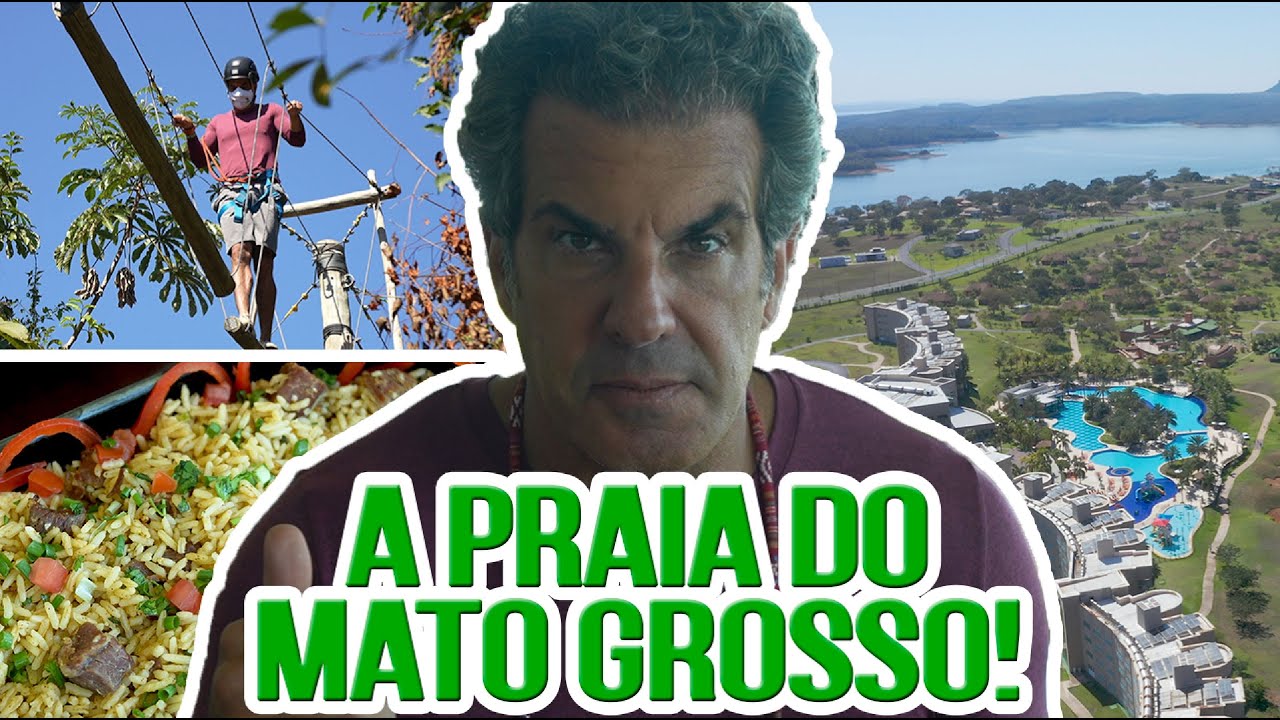 No Lago do Manso, em Mato Grosso
