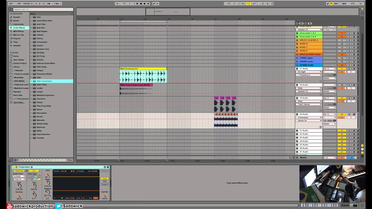 Ableton Live Ultimate Course 36 - Envelope Followers & Sidechaining