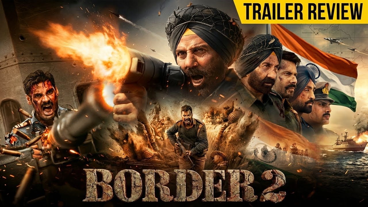 Border 2 Trailer Review | Sunny Deol Iconic Comeback | Sequel Explained | The Silver Screen Talk