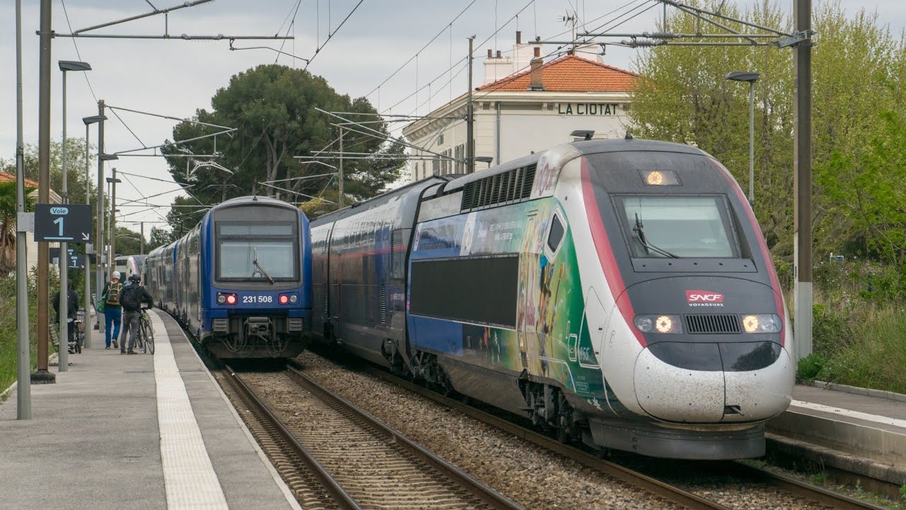 Passages, Départs et Arrivées de TGV, TER...en Avril 2025 (partie 1)