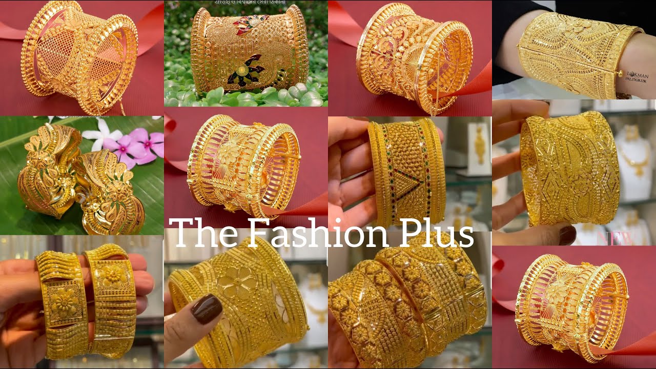 Latest 22k Gold Chur Bangle ||Kada Designs with Weight and Price @TheFashionPlus