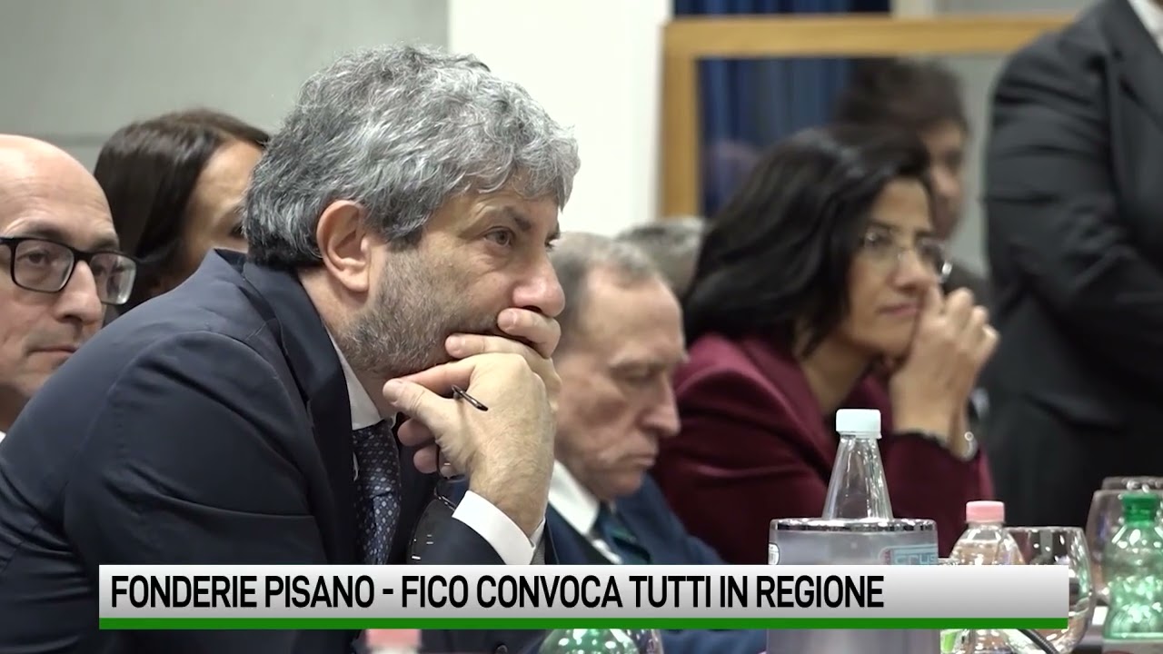 Fonderie Pisano. Fico convoca tutti in Regione