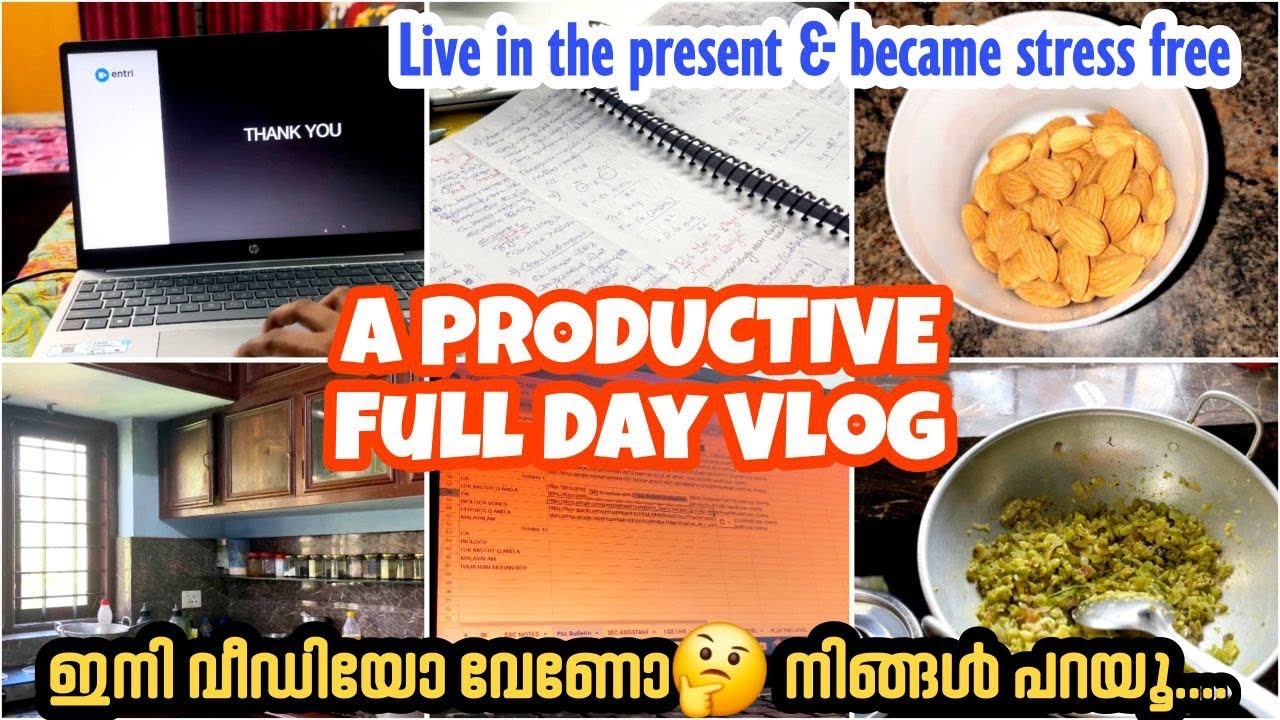 Full Day Vlog|| എങ്ങനെ ഒരു ദിവസം സ്ട്രെസ്സ് ഇല്ലാതെ ഇരിക്കാം? My Experience 