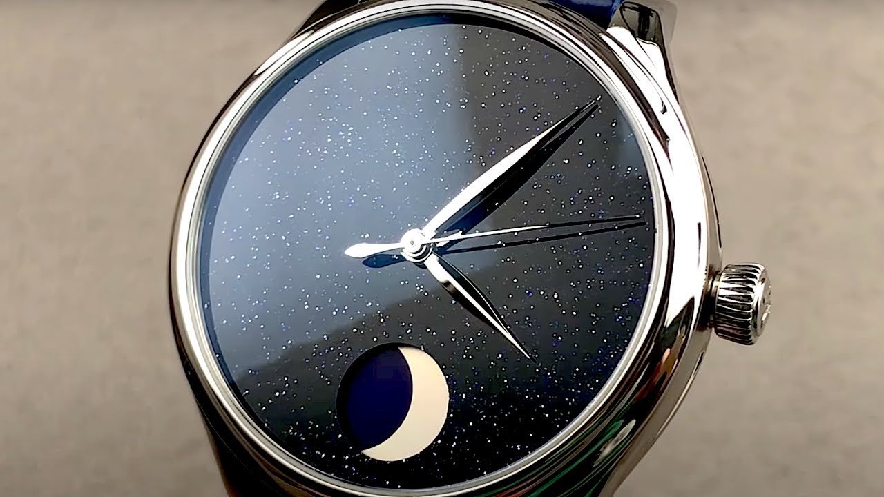 H. Moser & Cie Endeavour Perpetual Moon Aventurine 1801-1201 - Hands-On Review & Features Overview