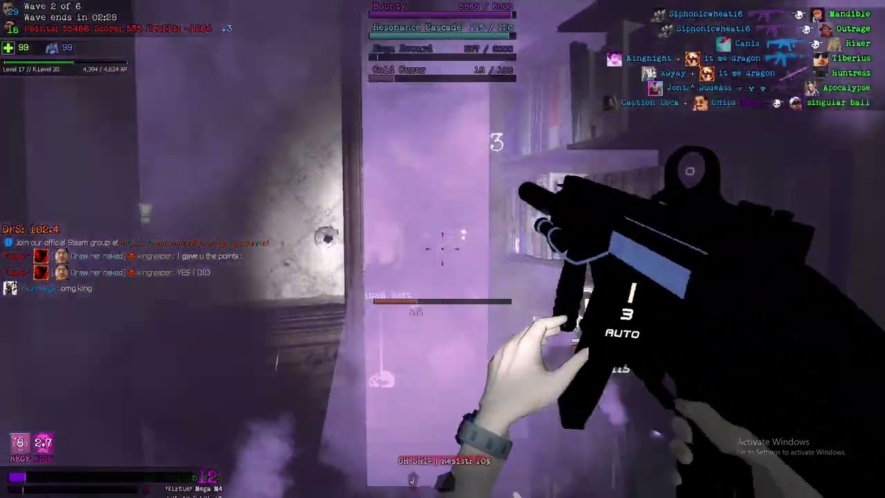Garry's Mod Zombie Survival Sunrust Pointsave 16.3k Winter's Howl