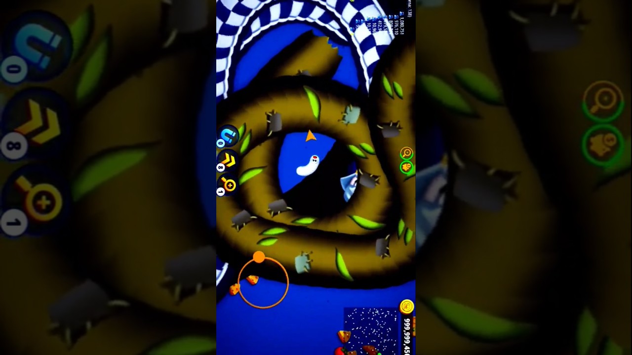 Worms Zone io Hungry Snake Game No death mod apk gameplay video&lrm;⁨@SplatGaming82⁩&nbsp;