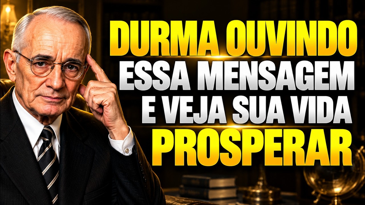DURMA COM ESTA PALAVRA E DEIXE QUE A ABUNDÂNCIA VENHA ATÉ VOCÊ | Napoleon Hill