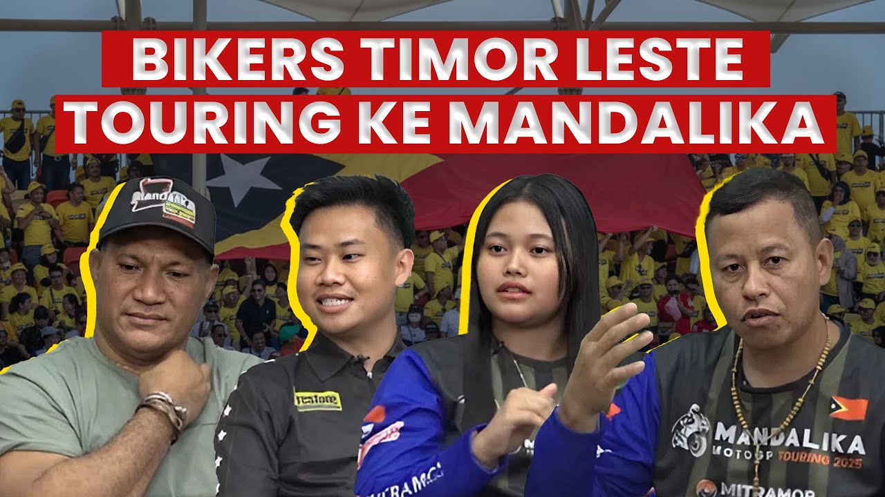 Demi Nonton MotoGP di Mandalika, Para Bikers Timor Leste Rela Touring Ribuan Kilometer
