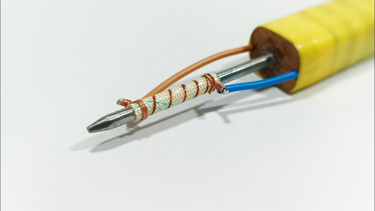 Make Your Own Soldring Iron At Home | Very Power Full