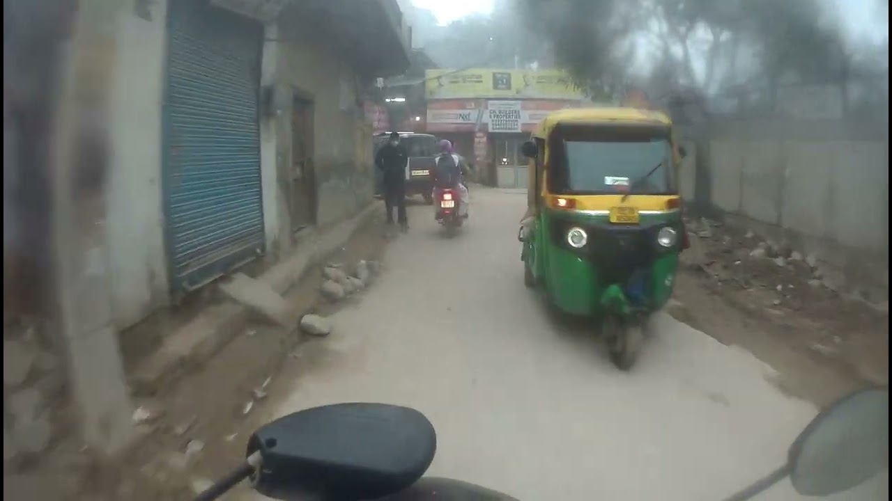 Vlog-174 part:1 Extreme Fog + Heavy Workout = Toughest Morning Ever! ⚡| Delhi or Mountains?
