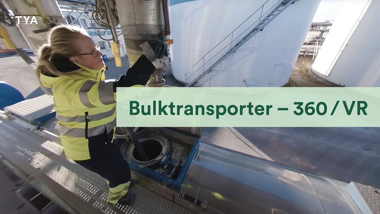 Att köra bulktransport – 360 video
