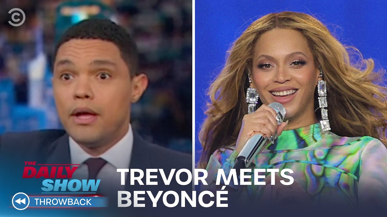 Trevor Noah Starstruck by Beyonc&eacute; on Oscar Night - Between the Scenes | The Daily Show