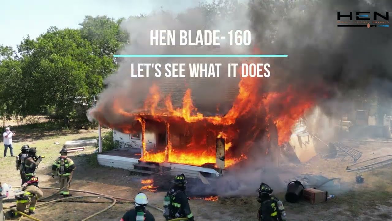 Precision Fire Suppression: HEN Blade 160 in Action