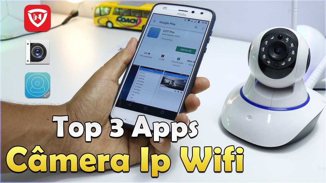 TOP 3 MELHORES APPS PARA CÂMERA IP WIFI NO ANDROID