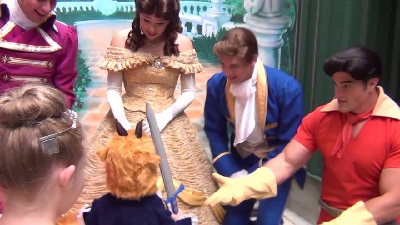Meeting the Beauty and the Beast Cast after the show