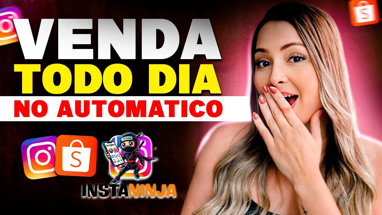 Melhor Automa&ccedil;&atilde;o pra Vender 3x Mais Como Afiliado Shopee no Autom&aacute;tico (INSTA NINJA)