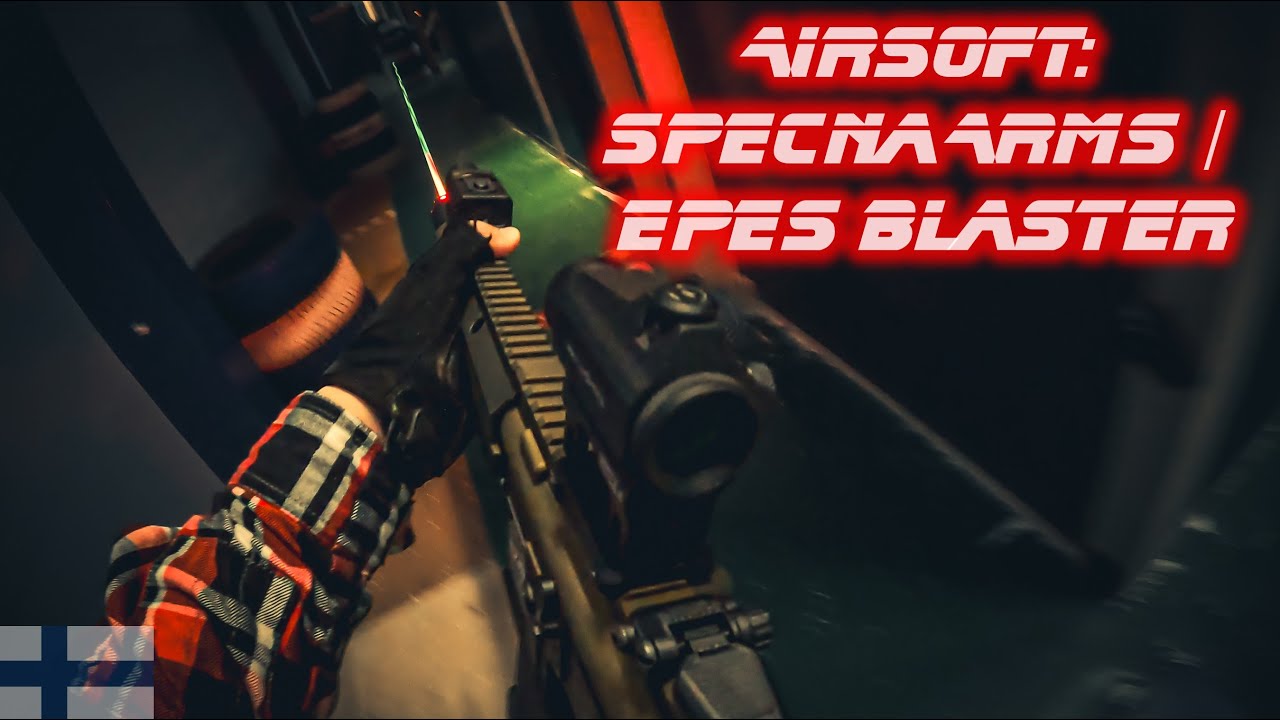 One of the Best AEGs? The Specna Arms x EPeS M4 Blaster  - Gameplay at ASA Extreme Arena, Finland