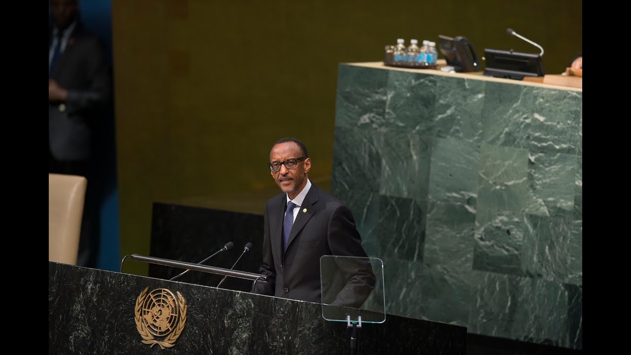 President Kagame addresses the United Nations General Assembly- New York, 29 September 2015