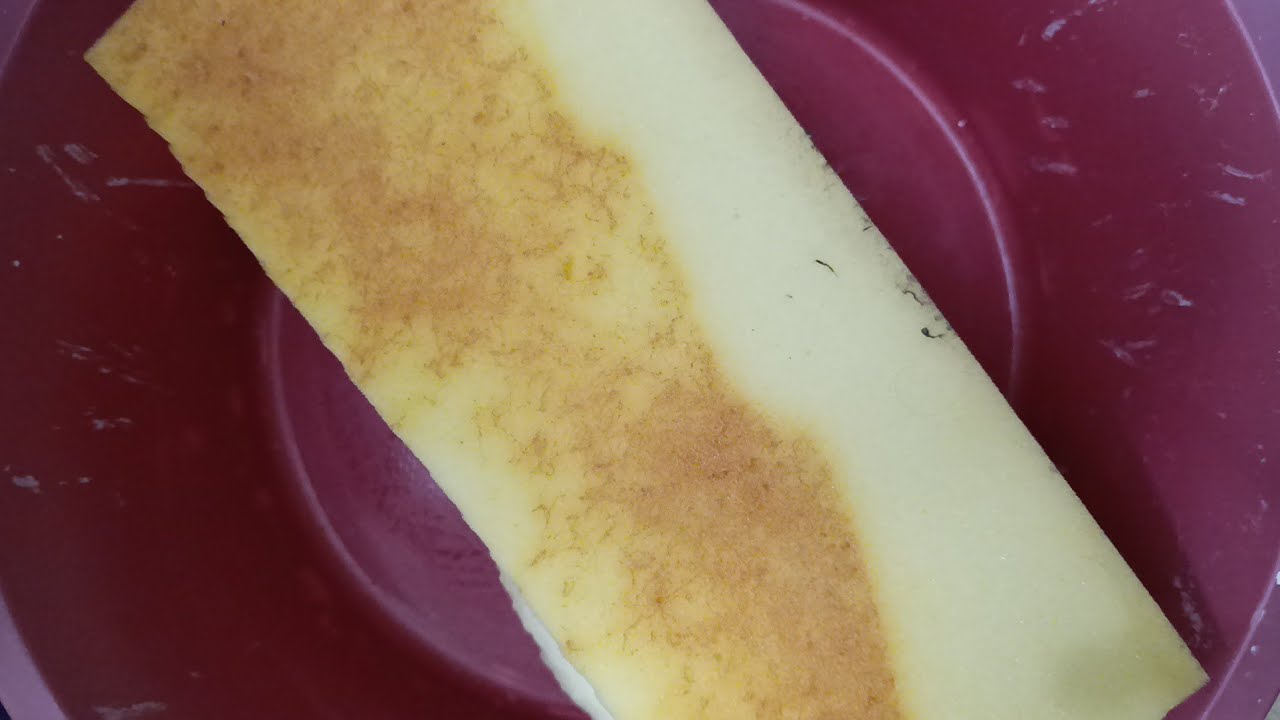 Foam Sponges Dry Slicing & Ripping | Sponge ASMR