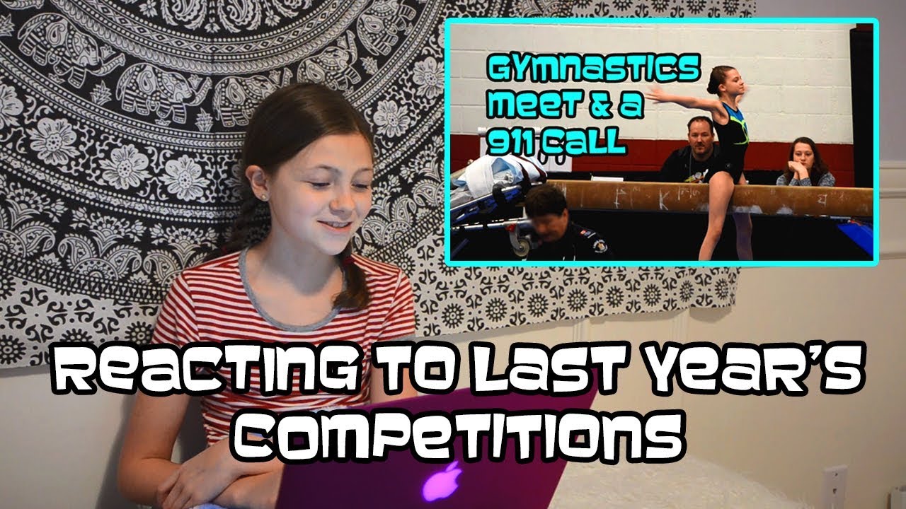 Reacting To My First Gymnastics Competitions | Bethany G