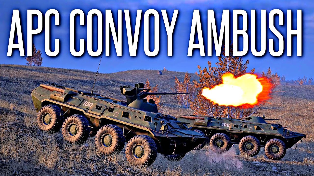 APC CONVOY AMBUSH! - Squad Warfare Highlights
