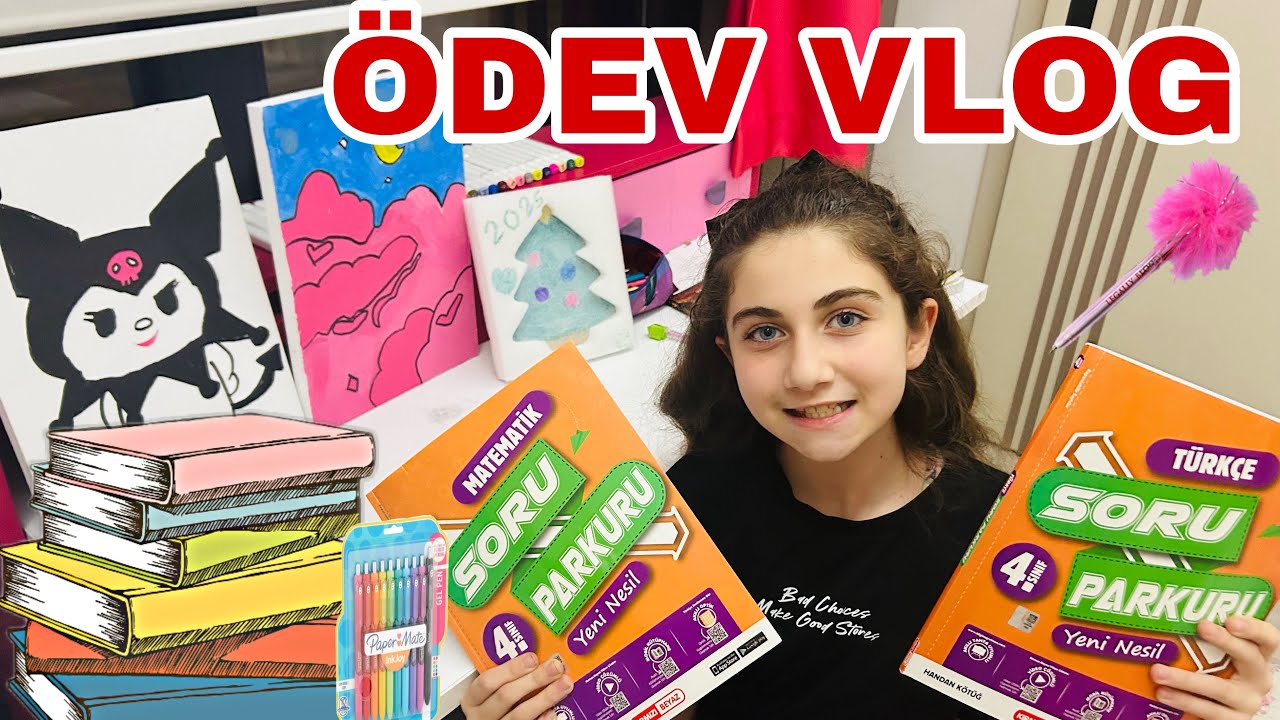 İPEK ÖDEV VLOG..?!