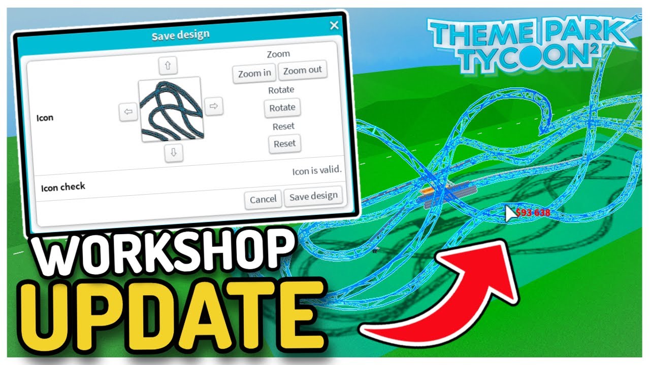 Theme Park Tycoon 2 WORKSHOP UPDATE!
