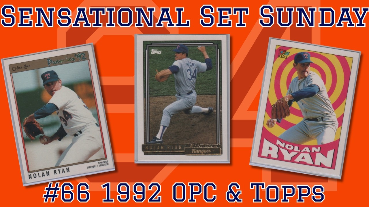 Потрясающий набор Sunday #66 - 1992 OPC & Topps