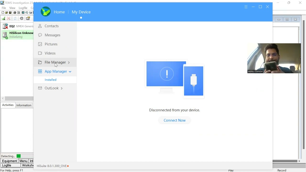 How to connect Phone and GPS for Drive Test (DT) in TEMS Software