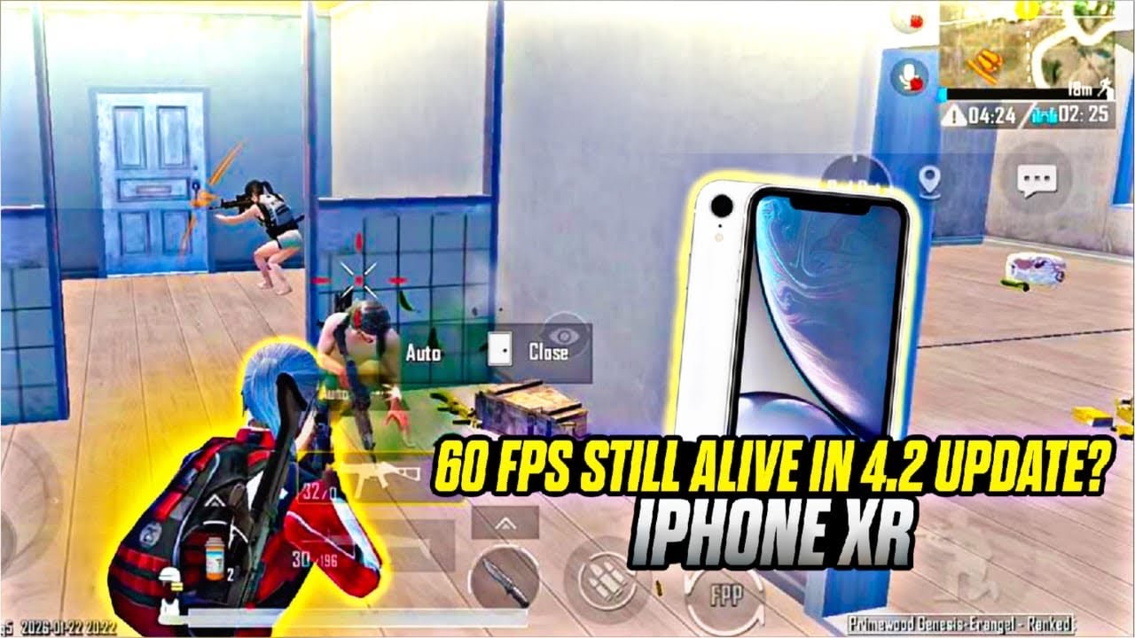60 FPS STILL ALIVE IN 4.2 UPDATE☠️|| IPHONE XR🔱
