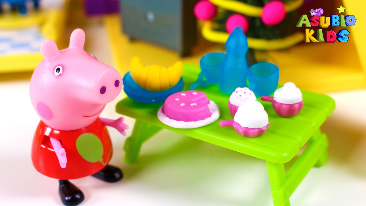 ❤ PEPPA PIG ❤ Preparando la visita de los reyes | Vídeos de Juguetes en Español