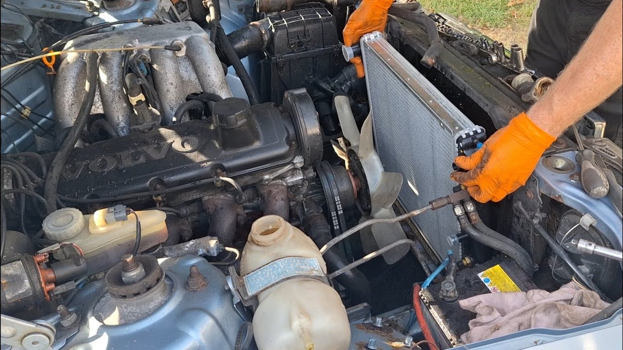 Saved Volvo 740 Cooling system overhaul