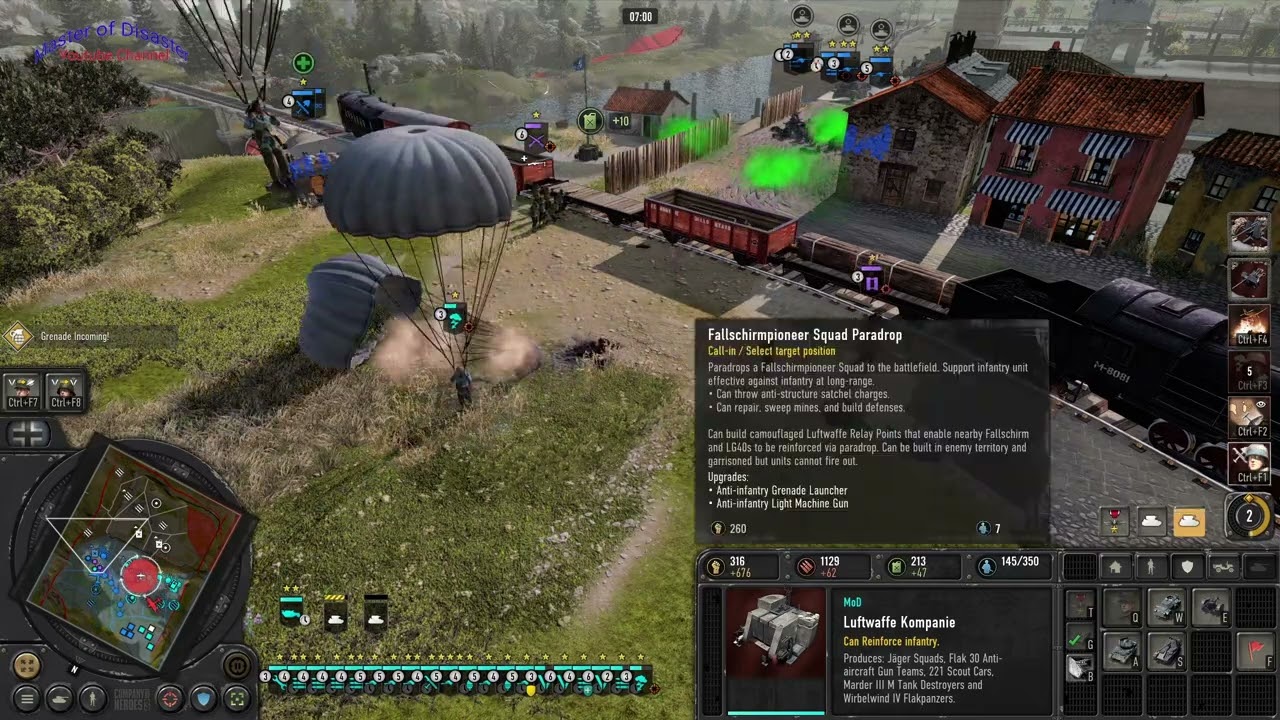Company of Heroes 3 - Poor man`s Lyon (2 vs 2Ex)