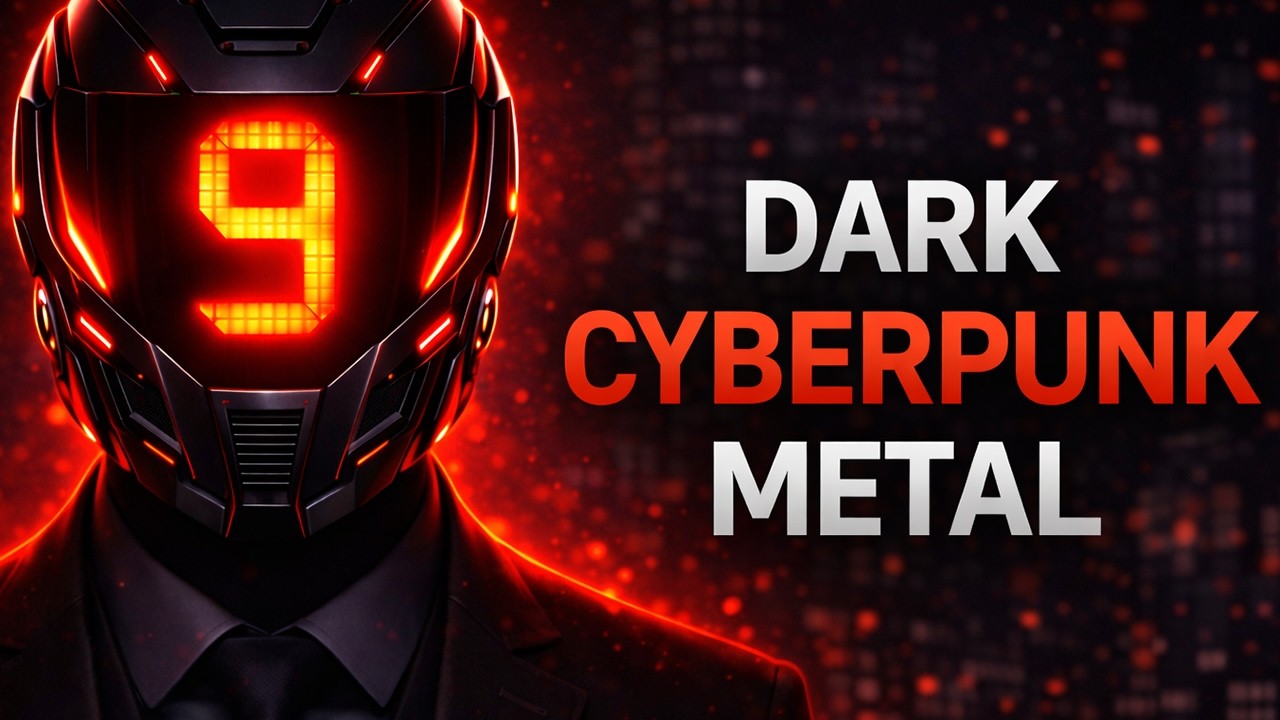Aggressive Cyberpunk Metal for Gaming ⚡ Dark Synthwave (1 Hour Mix) | Operator9